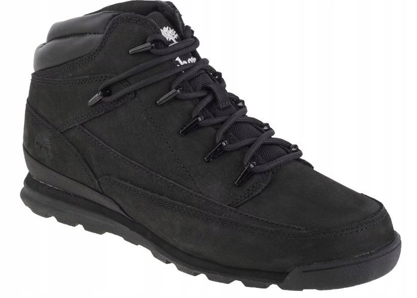 TIMBERLAND TRZEWIKI CZARNE MĘSKIE SZNUROWANE ZE SKÓRĄ 41,5 16CA