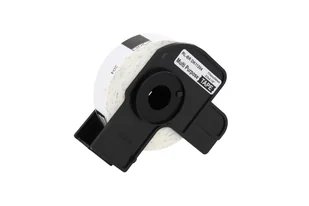 Zamiennik taśmy na rolce Brother QL DK11204 17x54mm czarny/biała - Etykiety do drukarek - miniaturka - grafika 1