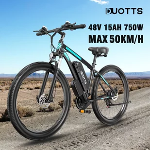 Duotts C29 Czarno-niebieski - Rowery elektryczne - miniaturka - grafika 12