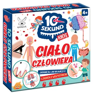 10 sekund Kids Ciało Człowieka Kangur - gra - Gry planszowe - miniaturka - grafika 1