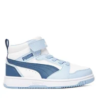 Buty dla chłopców - Sneakersy Puma Rebound V6 Mid Ac+ Ps 393832 32 Biały - miniaturka - grafika 1