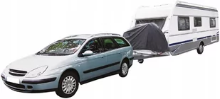 Cartrend 10164 Caravan pokrowiec ochronny na rower, montaż dyszla, 1 szt. osłona na rower, pokrowiec na rower, kemping, akcesoria kempingowe, kampery - Akcesoria motocyklowe - miniaturka - grafika 1