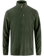 Swetry męskie - FJALLRAVEN 12600243-662 Övik Lite Polar Half Zip M Sweter męski Deep Forest M - miniaturka - grafika 1