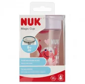 Kubki dla dzieci - NUK Kubek 230 ml 8m   Magic Cup czerwony - miniaturka - grafika 1
