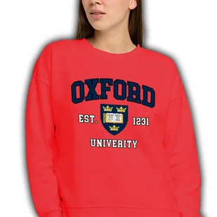 Damska Czerwona Bluza Dresowa Na Prezent Columbia Univerity Usa Wzory - Xl - Bluzy damskie Damska Czerwona Bluza Dresowa Na Prezent Columbia Univerity Usa Wzory - Xl - Bluzy damskie - miniaturka - grafika 1
