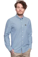 Koszule męskie - Koszula Lee Button Down Oil Blue L880Onmo-M - miniaturka - grafika 1