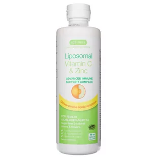 Igennus Liposomalna Witamina C z Cynkiem - 450 ml - Suplementy naturalne - miniaturka - grafika 1