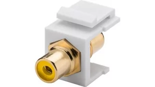 Goobay 79672 Keystone Module "cinch/RCA" czarna 79672 - Złącza, przejściówki, adaptery - miniaturka - grafika 2