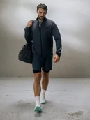 Bluzy męskie - 4F Bluza treningowa regular bez kaptura męska - szara XXL - miniaturka - grafika 1