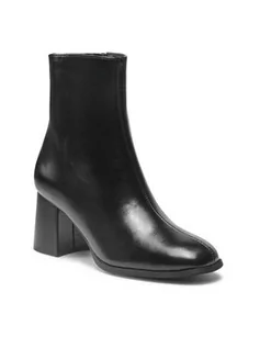 Botki damskie - Vero Moda Botki Vmlilola 10266647 Czarny - grafika 1