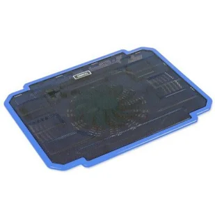 OMEGA LAPTOP COOLER PAD ICE BOX14CM FAN Niebieski  (41904) - Podkładki chłodzące pod laptopa - miniaturka - grafika 1
