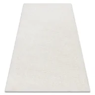 Dywany - Dywan BUENOS 7001 shaggy jednolity, jednokolorowy biały 160x220 cm - miniaturka - grafika 1