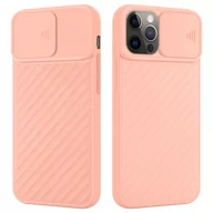 Etui i futerały do telefonów - Pokrowiec Do Apple iPhone 13 PRO MAX Etui w Różowy Mat Ochrona kamery TPU Obudowa Case Cover Cadorabo - miniaturka - grafika 1