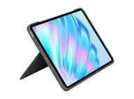 Akcesoria do tabletów i e-booków - LOGITECH Combo Touch iPad Air 11inch M2 OXFORD GREY (US) - miniaturka - grafika 1