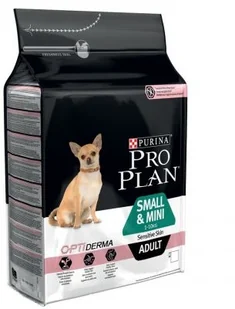 Purina Pro Plan Optiderma Small&Mini Adult Sensitive Skin 7 kg - Sucha karma dla psów - miniaturka - grafika 3