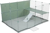 Akcesoria dla gryzoni - ZOLUX NEOLIFE Wybieg Neopark dla królika kol.zielony 140x105x70 - miniaturka - grafika 1