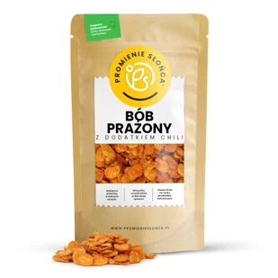 Bób Prażony z Dodatkiem Papryki Chili 500 g - Chipsy - miniaturka - grafika 1