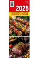 Kalendarze - Kalendarz 2025 Tygodniowy z przepisami na lodówkę - miniaturka - grafika 1