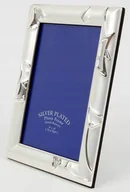 Ramki na zdjęcia - Ramka ozdobna 10x15 SZKŁO srebrna - miniaturka - grafika 1