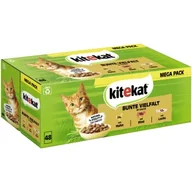 Mokra karma dla kotów - Kitekat Multipack Bujna różnorodność w sosie 48x85 g - miniaturka - grafika 1