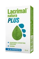 Wzrok i słuch - Polpharma Lacrimal Natura Plus krople do oczu 10 ml - miniaturka - grafika 1