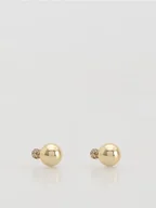 Moda i Uroda OUTLET - Reserved - Kolczyki z kulkami - złoty - miniaturka - grafika 1