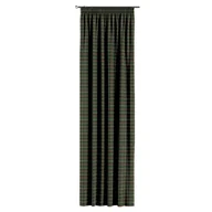 Zasłony - Zasłona na taśmie marszczącej 1 szt., zielono-czerwona kratka, Christmas - miniaturka - grafika 1