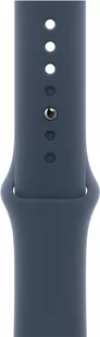 Pasek Apple Sport Band do Apple Watch 45mm S/M Storm Blue (MT3Q3) - Akcesoria do smartwatchy - miniaturka - grafika 1