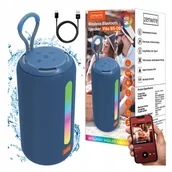 Głośniki przenośne - Głośnik Bluetooth Przenośny Bezprzewodowy Radio FM Wieża Boombox MP3 26W - miniaturka - grafika 1