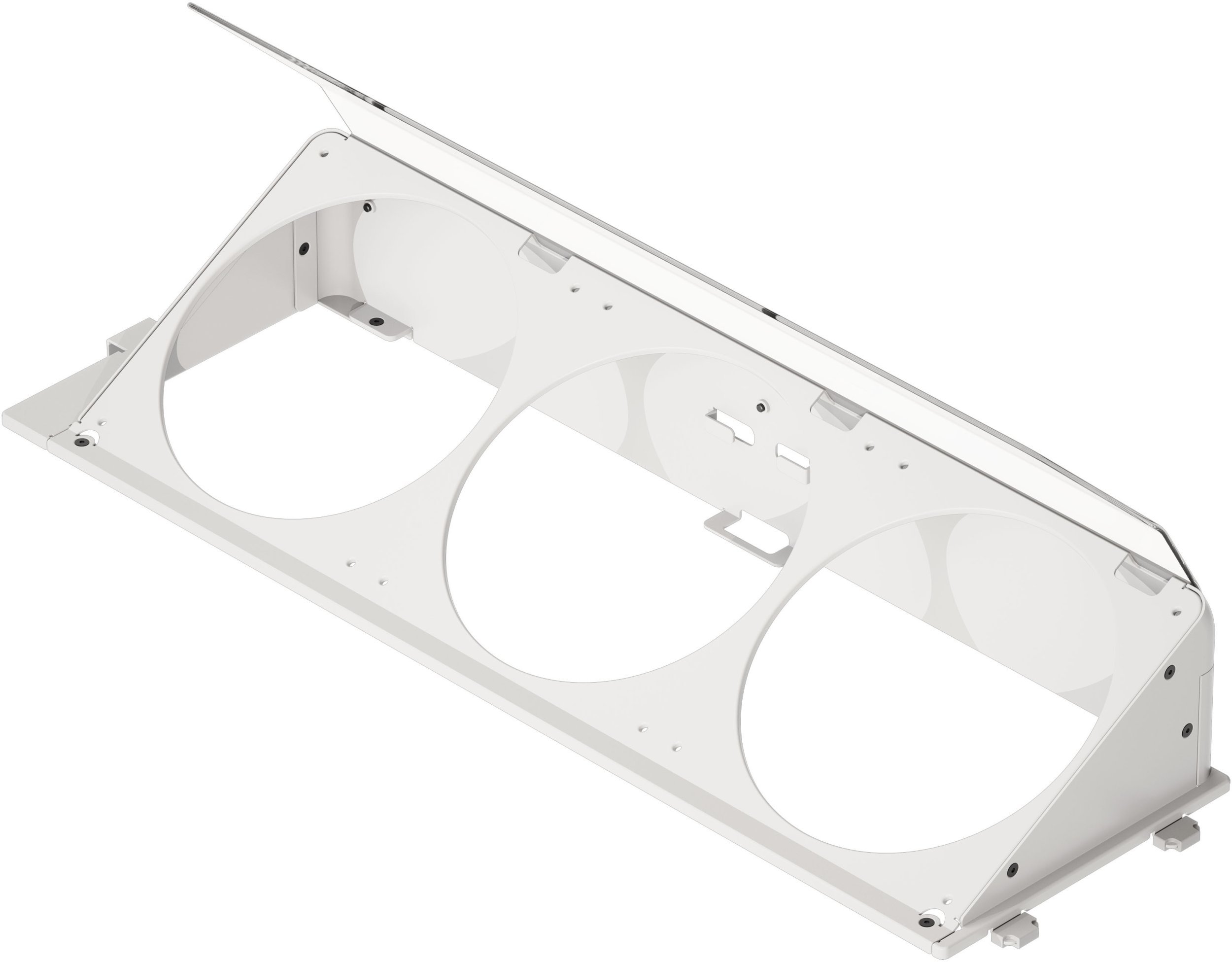 HAVN HS 420 Angled Bottom Fan Bracket - wei