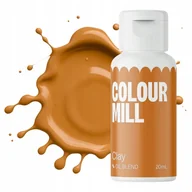 Dodatki do ciast w proszku - Barwnik olejowy do mas tłustych kremu czekolady brązowy colour mill 20ml - miniaturka - grafika 1
