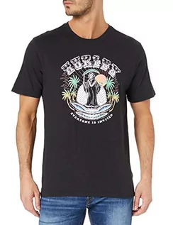 Koszule męskie - Hurley Męska koszula M Evd WSH Shred Ss czarny czarny S CZ6056 - grafika 1