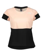 Koszulki sportowe damskie - The North Face Koszulka trekkingowa "Beshtor" w kolorze jasnoróżowo-pomarańczowo-czarnym - miniaturka - grafika 1