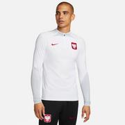 Gadżety dla kibiców - Nike, Bluza Polska Drill Top DH6459 100, rozmiar L - miniaturka - grafika 1