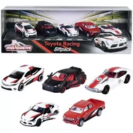 Samochody i pojazdy dla dzieci - Majorette Toyota Racing 5szt - miniaturka - grafika 1