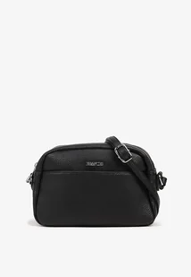 Czarna Prostokątna Torebka Listonoszka Geverine - Torebki damskie - miniaturka - grafika 1