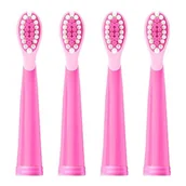 Końcówki do szczoteczek elektrycznych - Końcówka szczoteczki FAIRYWILL FW-2001 Różowy  4 sztuki) - miniaturka - grafika 1