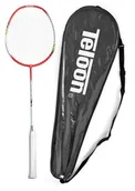 Badminton - Teloon Rakieta do badmintona Teloon Tsunami  TL300 biało-czerwona TL300_WR - miniaturka - grafika 1
