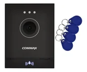 Wideodomofony - Commax Kamera IP jednoabonentowa z czytnikiem RFID - miniaturka - grafika 1