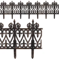 Ogrodzenia - Obrzeże łóżka Zestaw 6 mosiężnych elementów optycznych 11,40 m - miniaturka - grafika 1