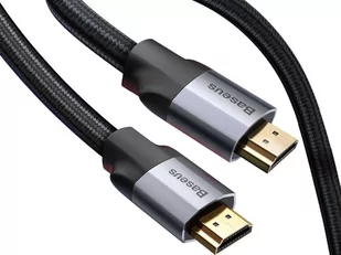 Kabel HDMI 2.0 Baseus Enjoyment Series, 4K, 3D, 5m (czarno-szary) - Kable - miniaturka - grafika 3