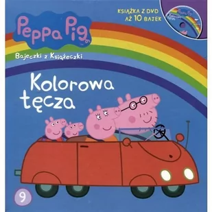 Media Service Zawada Świnka Peppa Bajeczki z 9 Kolorowa tęcza Praca zbiorowa - Audiobooki dla dzieci i młodzieży - miniaturka - grafika 1