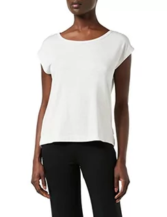 Koszulki i topy damskie - Calvin Klein Damski top od piżamy z szeroką szyją, S/S, Snow Heather, M - grafika 1