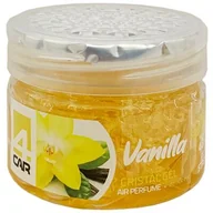 Zapachy samochodowe - Zapach CRISTAL GEL vanilla 100 ml 4Car - miniaturka - grafika 1
