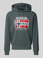 Koszulki męskie - Bluza z kapturem i nadrukiem z logo model ‘BIG FLAG’ - miniaturka - grafika 1