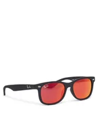 Okulary dla dzieci - Ray-Ban Okulary przeciwsłoneczne 0RJ9052S 70286Q Czarny - miniaturka - grafika 1
