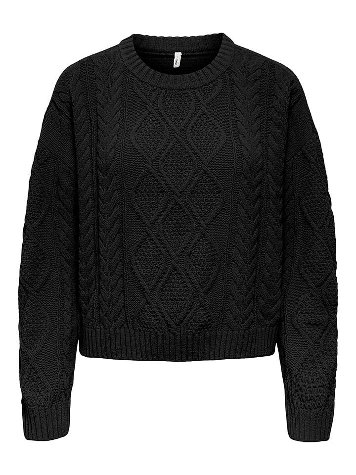 ONLY Sweter w kolorze czarnym