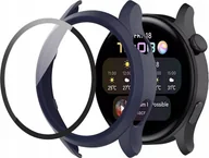 Akcesoria do smartwatchy - Etui Case Nakładka + Szkło 2w1 do Huawei Watch 3 - miniaturka - grafika 1