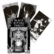 Ezoteryka - Black Ritual Tarot, karty do wróżenia - miniaturka - grafika 1