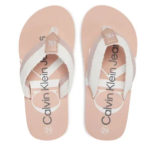 Japonki Calvin Klein Jeans V3A8-80843-0058 M Różowy - Buty dla dziewczynek - miniaturka - grafika 1